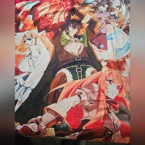 Anime Character Blanket with Vibrant Colors
